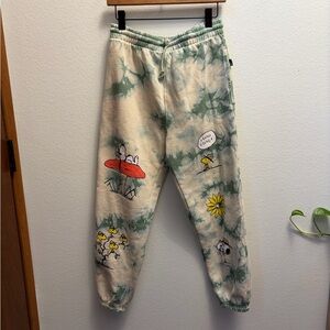 PEANUTS x PARKS PROJECT Unisex Tie Dye Printed Jogger Sweatpants